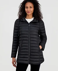 Michael Kors Women's Packable Hooded Puffer Coat