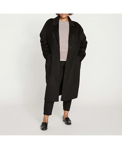 Universal Standard Plus Double Face Luxe Coat