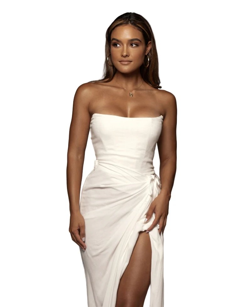 Jluxlabel Women's Fenix Reversible Linen Corset