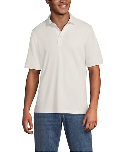 Lands' End Men's Short Sleeve Cotton Supima Polo Shirt