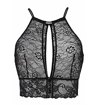 Lascana Women's Lace Keyhole Lingerie Top
