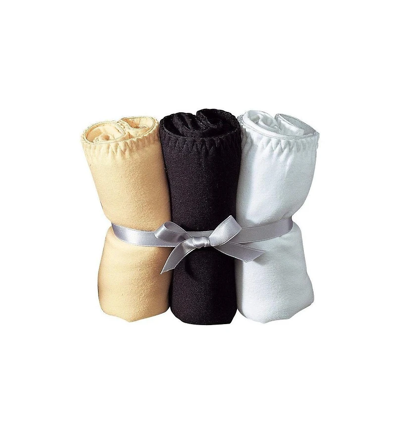 Lascana Women's 3 Pack High Leg Control Briefs