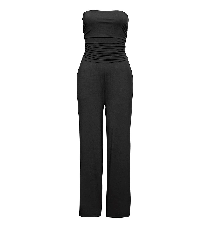 Lascana Women's Strapless Jumpsuit