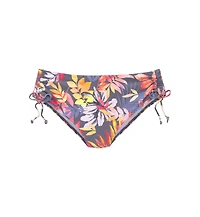 Lascana Women's Tropical Mid Rise Bikini Swimsuit Bottom