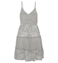 Lascana Women's Mixed Print Cover up Beach Dress