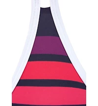 Lascana Women's Striped Triangle Bikini Swimsuit Top Bra Sizing