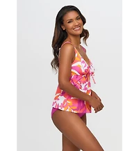 Lascana Women's Mix Print Tankini Swimsuit Top