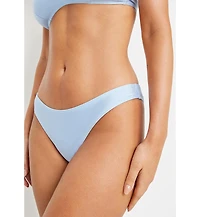 Lscn by Lascana Women's Shimmer Cheeky Bikini Swimsuit Bottom