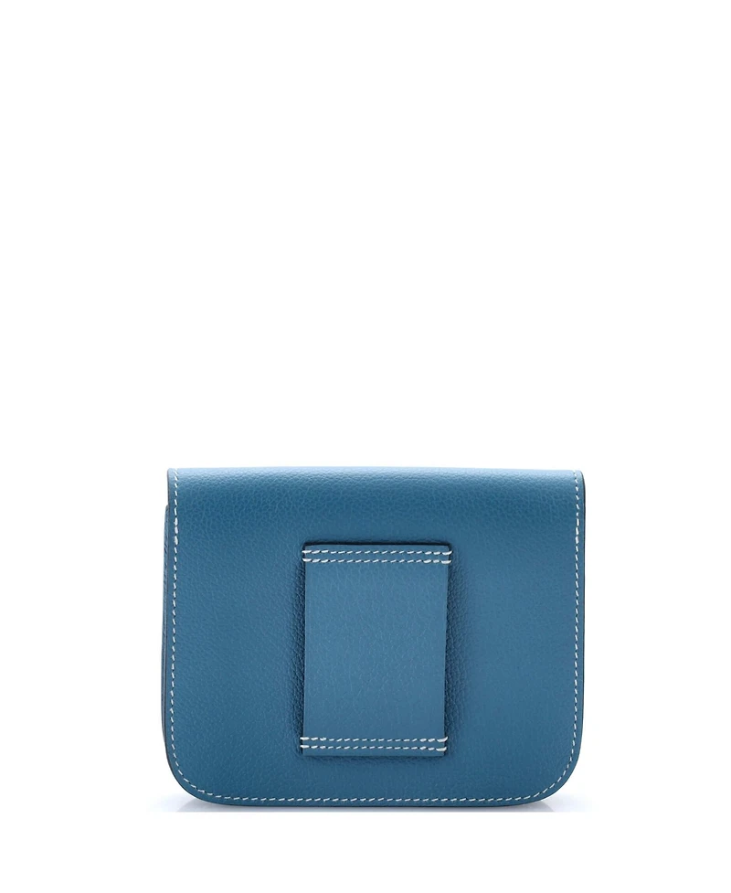 Pre-Owned Hermes Constance Slim Wallet Evercolor