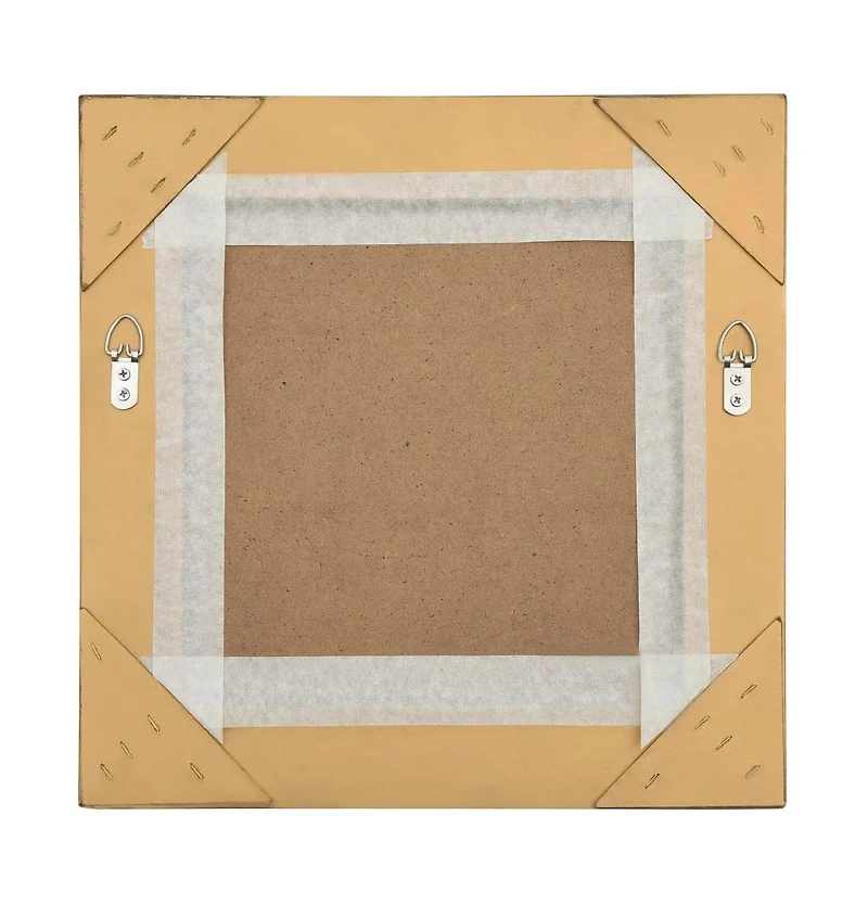 vidaXL Wall Mirror Baroque Style 15.7"x15.7" Gold