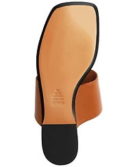 Schutz Women's Martha Square Toe Flat Sandals