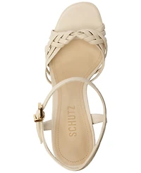 Schutz Women Tara Platform Block Heel Sandals
