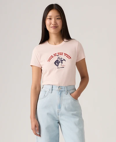 Levi's Women's Perfect Graphic Logo Cotton T-shirt