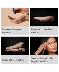 Dyson Chitosan Pre-style cream travel mini, Curly to coily, Rich conditioning, 30mL