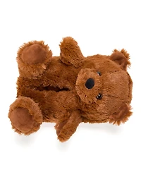 Dearfoams Cozyfoams Women's Overstuffed Bear Closed Back Slipper