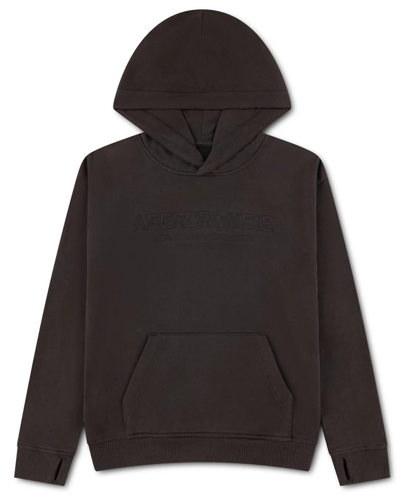 abercrombie kids Boys 5-18 Vintage Fleece Crewneck Hoodie