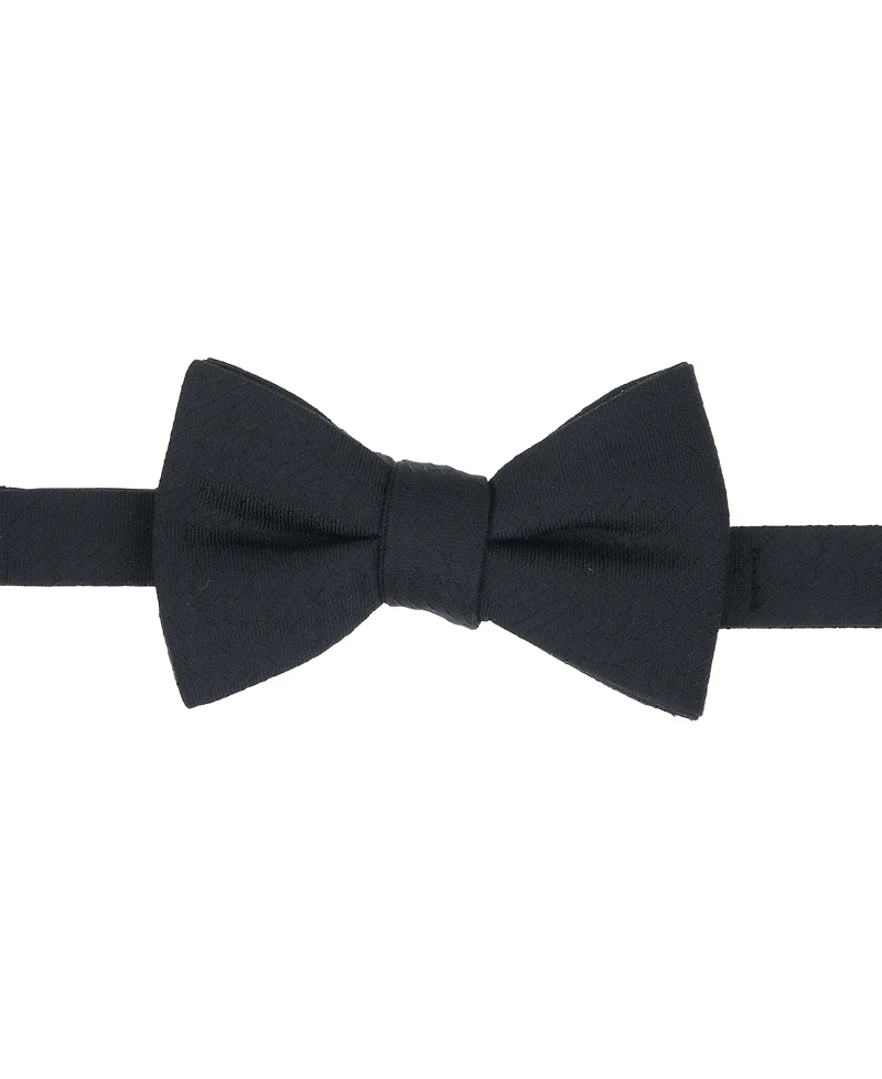 Alfani Men's Regent Stripe Solid Bow Tie and Pocket Square 2-Piece Set, Macy's Exclusive