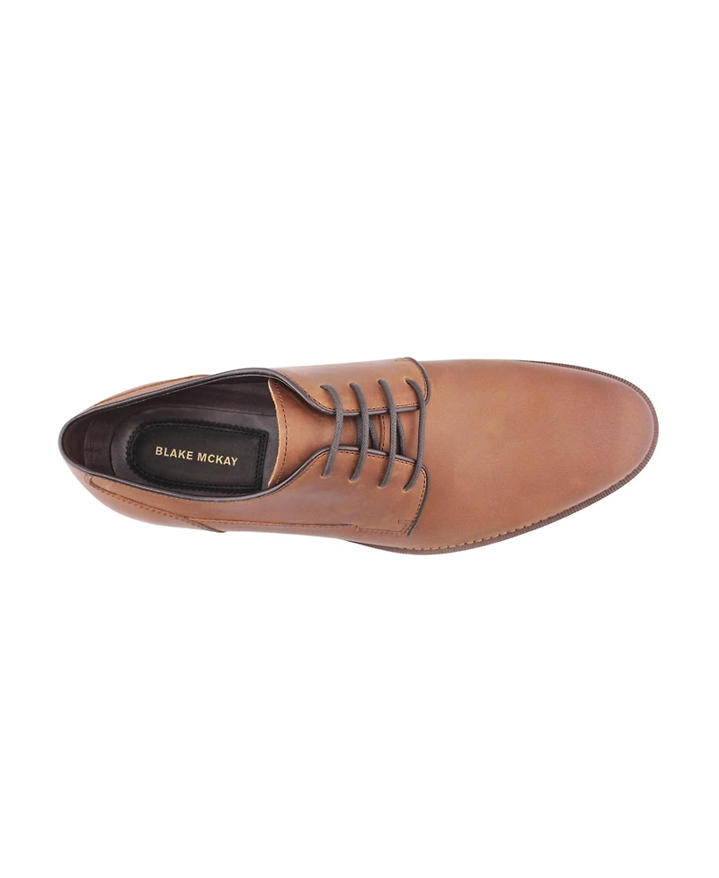 Blake Mckay Men's Men s Hudson Dress Casual Lace-Up Plain Toe Leather Shoes