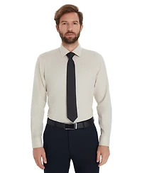 Alfani Men's Herringbone Slim-Fit Dress Shirt, Macy's Exclusive