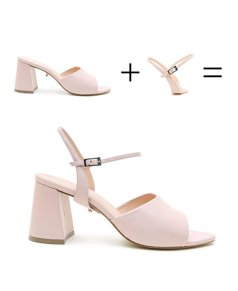 Alterre Women's Amal Rose Pink Customizable Point Sandal