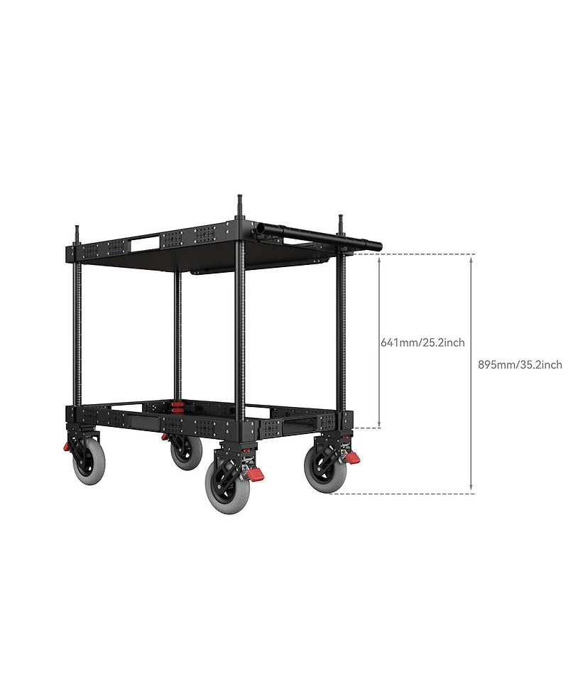 SmallRig 36" Lightweight Video Production Camera Cart