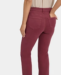 Nydj Women's High Rise Marilyn Straight Jeans