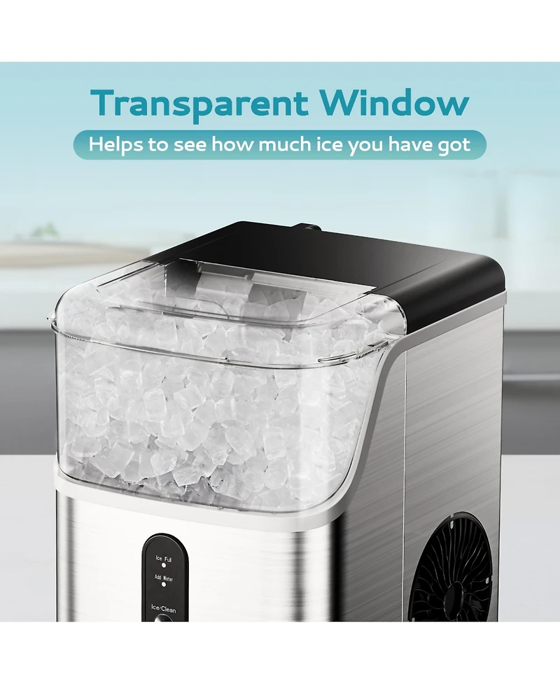 Euhomy Commercial Ice Maker Machine