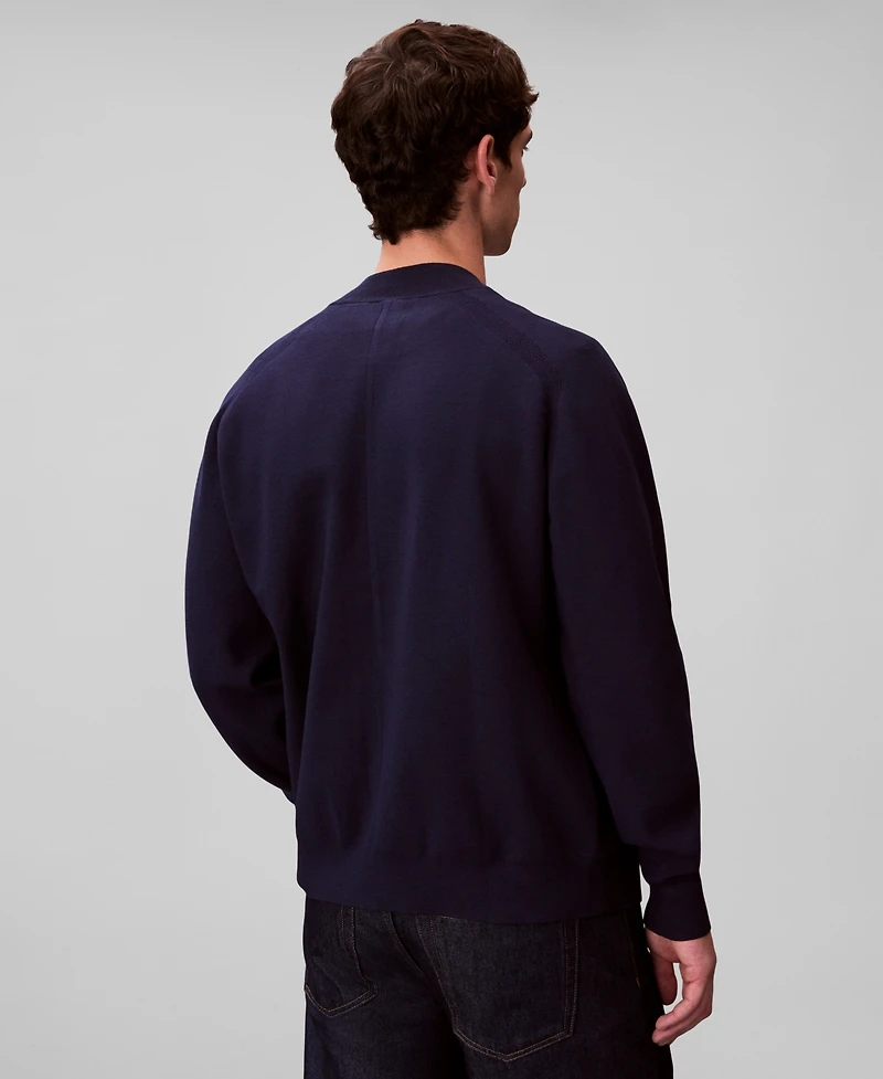 Calvin Klein Men's Tech Knit Bomber Jacket