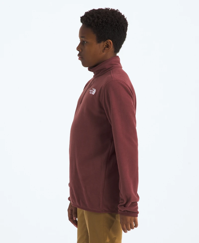The North Face Boys and Girls 8-20 Glacier Quarter-Zip Jacket