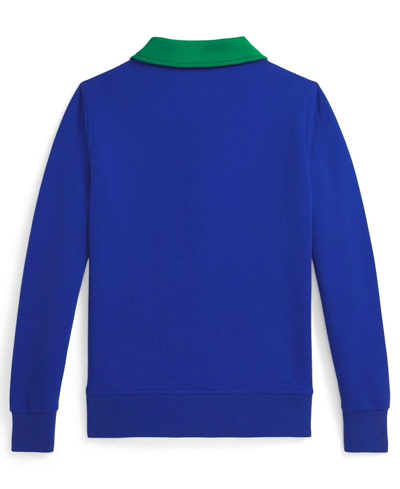 Polo Ralph Lauren Boys 8-20 Double-Knit Collared Sweatshirt