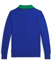 Polo Ralph Lauren Boys 8-20 Double-Knit Collared Sweatshirt