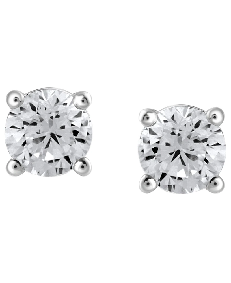 Macy's Diamond Stud Earring (5/8 ct. t.w.) in 14k White Gold