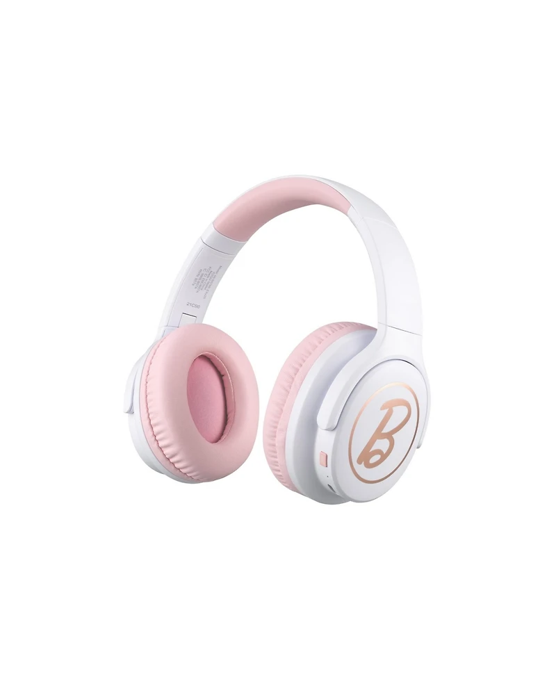 eKids Barbie Kids Bluetooth Wireless On-Ear Headphones