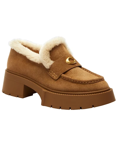 Coach Women's Leah Slip-On Platform Loafers