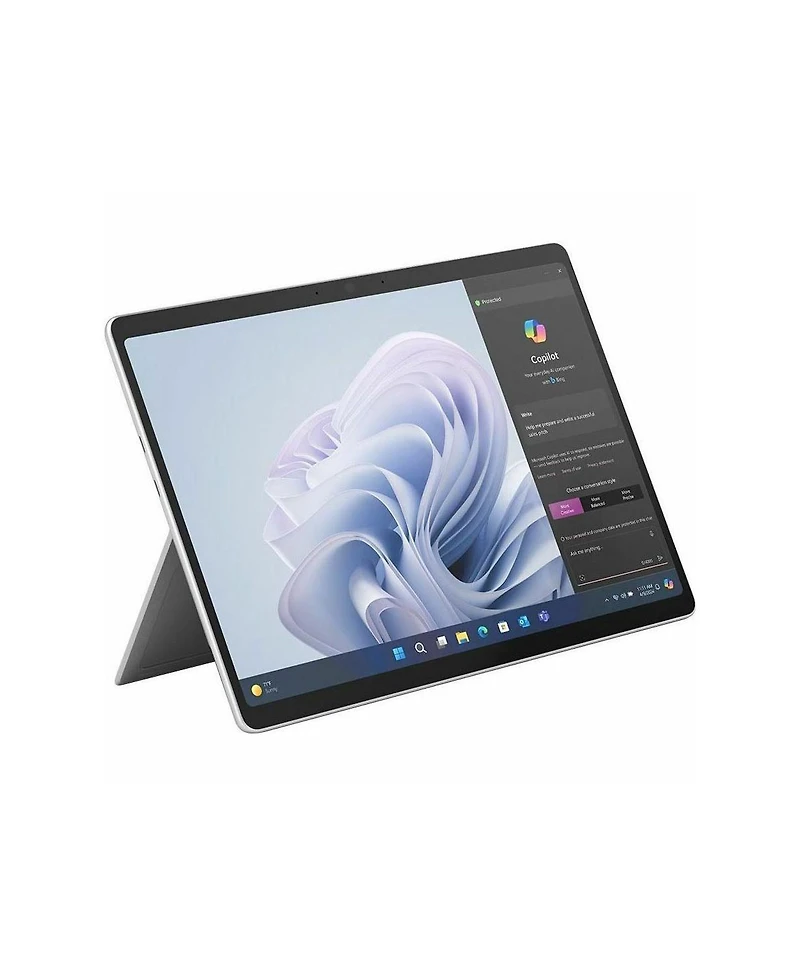 Microsoft Surface Pro 10 13" 120Hz 2-In-1 Wi-Fi + 5G Tablet, Intel Core Ultra 5-135U 1.6GHz, 8GB Ram, 256GB Ssd, Windows 11 Pro, Platinum