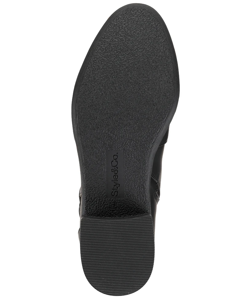 Style & Co Women's Rubyyy Almond Toe Belt Booties, Macy's Exclusive