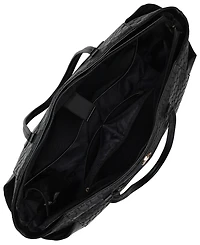 Elle Compass 14" Monogram Weekender Duffel Bag