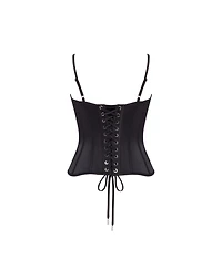 Milla Women's Obsidian Lace Corset