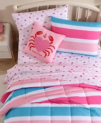 Nautica Cru Stripe Microfiber 3-Pc. Comforter Set, Twin