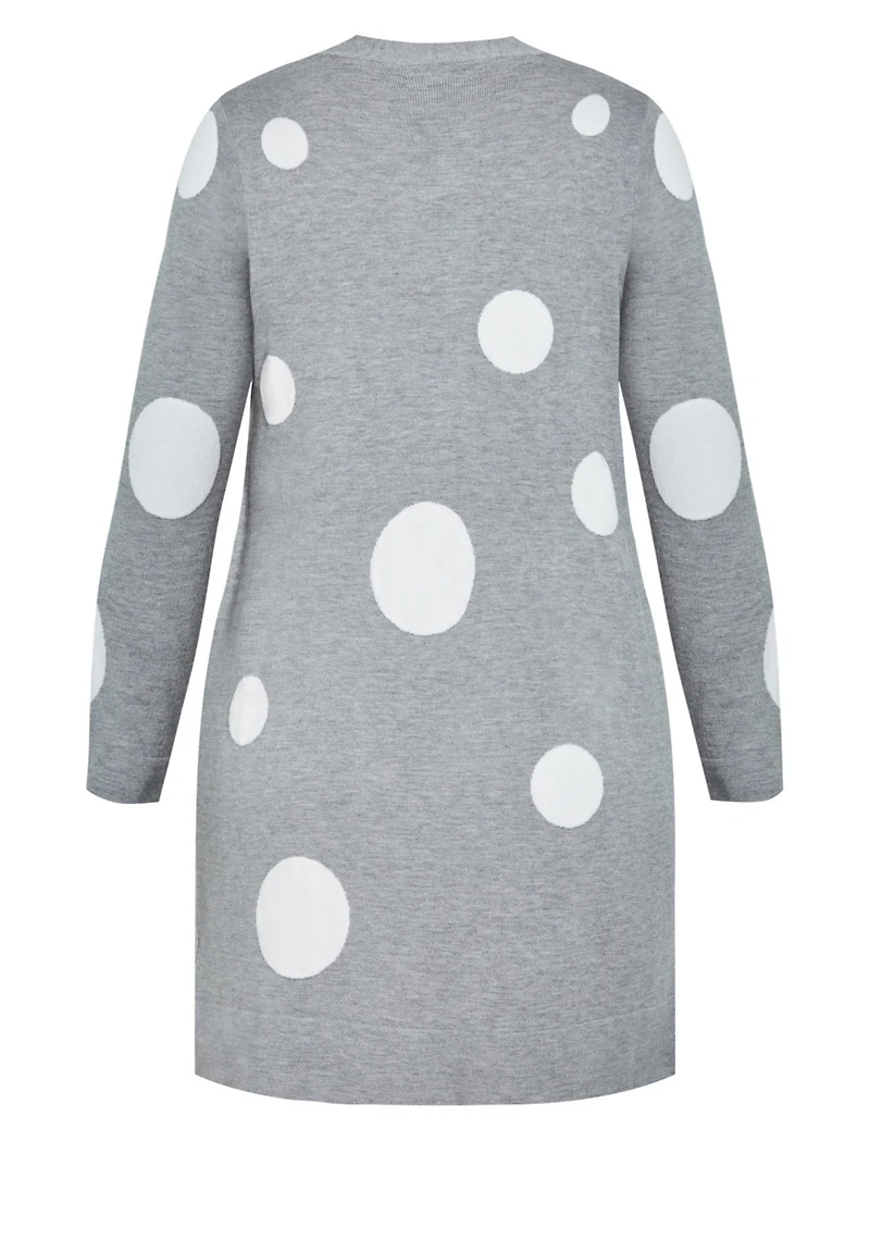 Avenue Women's Plus Spot It Cardigan