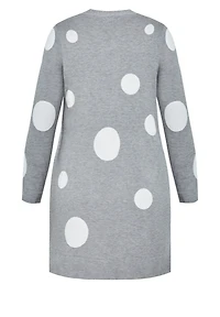 Avenue Women's Plus Spot It Cardigan