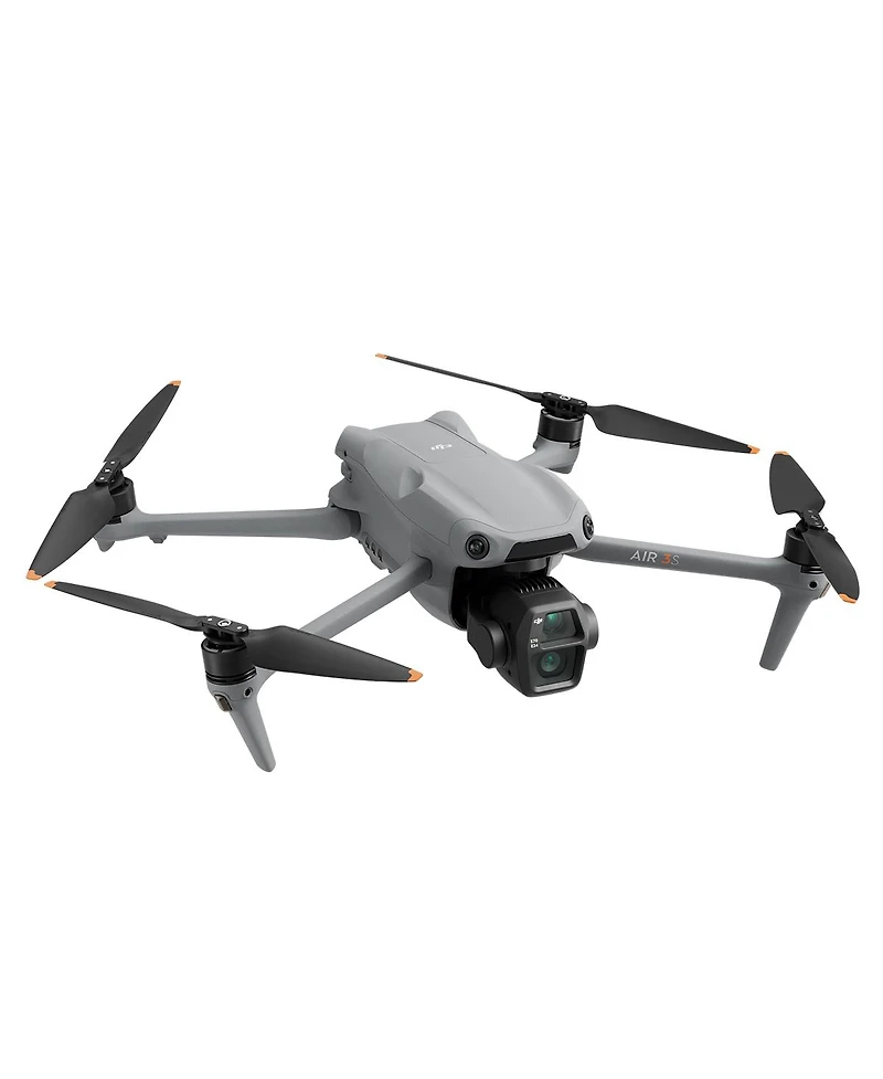 Dji Air 3S Drone Fly More Combo with Rc-N3 Remote Controller, Bundle with 128GB Memory Card, Strobe Light, Landing Pad Pro and Backpack