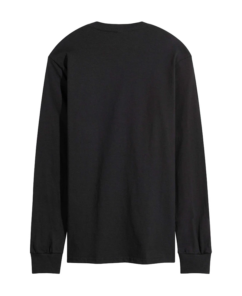 Airwaves Men's I Brake For Christmas Long-Sleeve Graphic T-Shirt