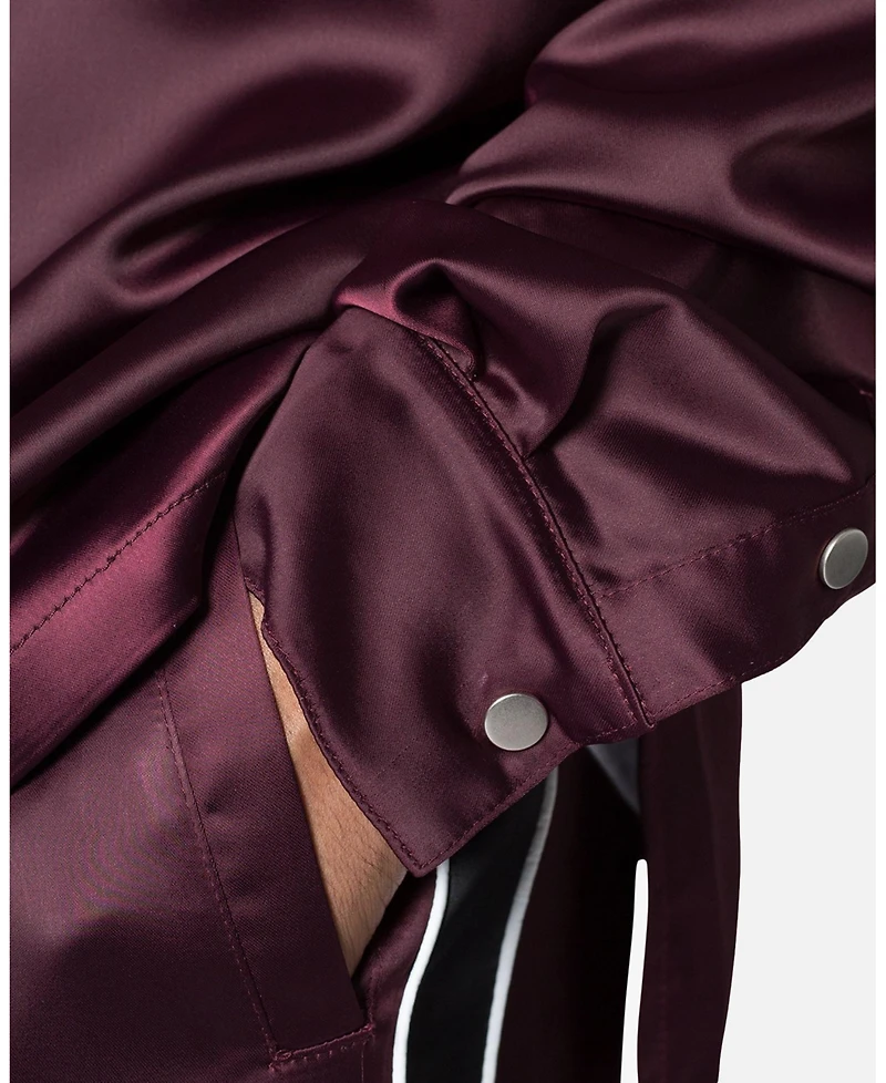 mnml Men's Studded Satin Pajama Shirt