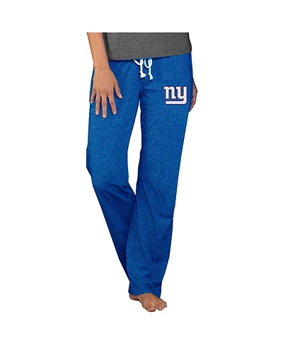 Concepts Sport Women's Royal New York Giants Quest Knit Lightweight Lounge Pants
