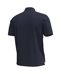 Under Armour Men's Navy Notre Dame Fighting Irish Hockey Leprechaun Drive Aura Polo Shirt