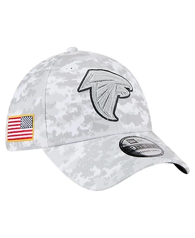 New Era Men's White Atlanta Falcons 2025 Salute to Service Digital Camo Fan Pack 39THIRTY Flex Hat