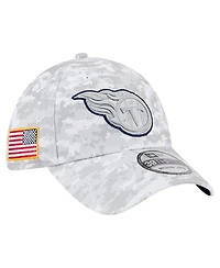 New Era Men's White Tennessee Titans 2025 Salute to Service Digital Camo Fan Pack 39THIRTY Flex Hat