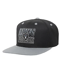 Outerstuff Big Boys and Girls Black Las Vegas Raiders Team Gradient Deadstock Snapback Hat