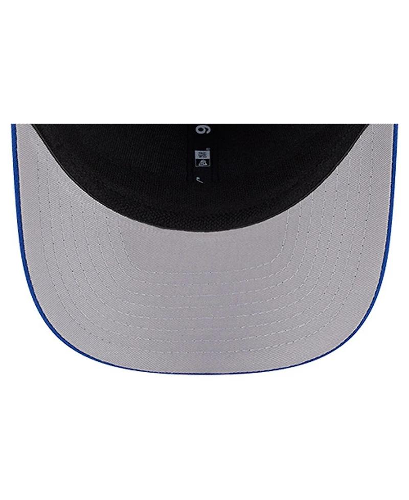 New Era Men's Black Los Angeles Lakers 9FORTY Stock M-Crown Adjustable Hat